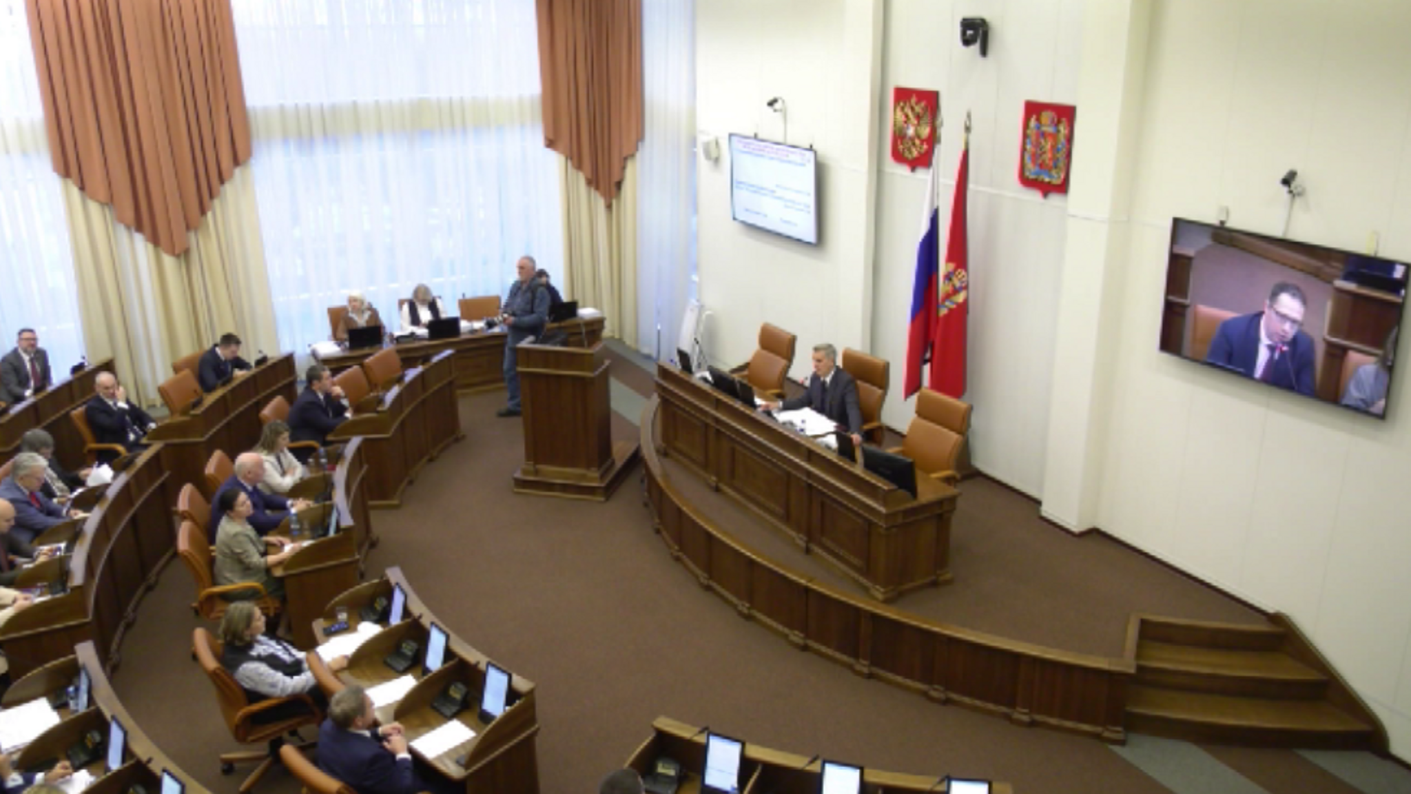 В Красноярске состоялась заключительная в этом году сессия Законодательного собрания