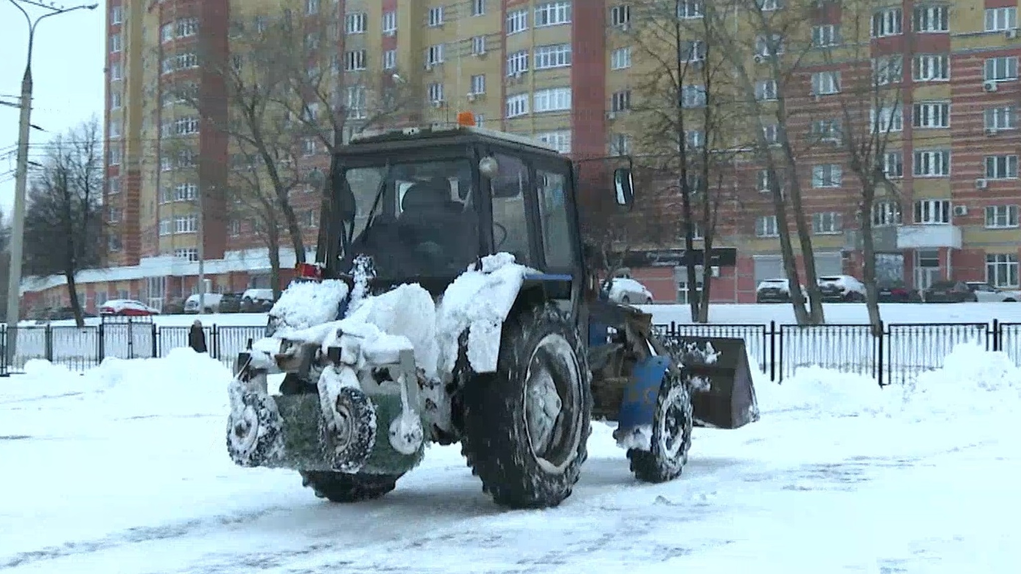 Около 6 тысяч кубометров снега вывезли с улиц Йошкар-Олы