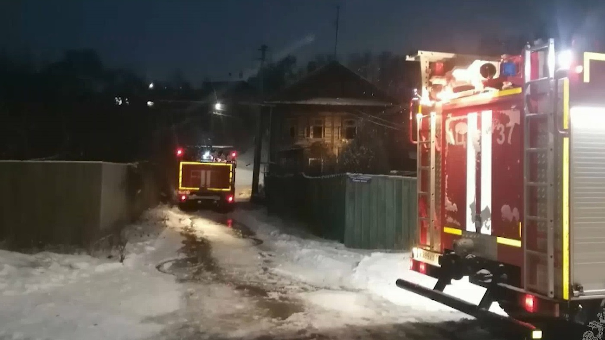 Мужчина и женщина погибли во время ночного пожара в Козьмодемьянске