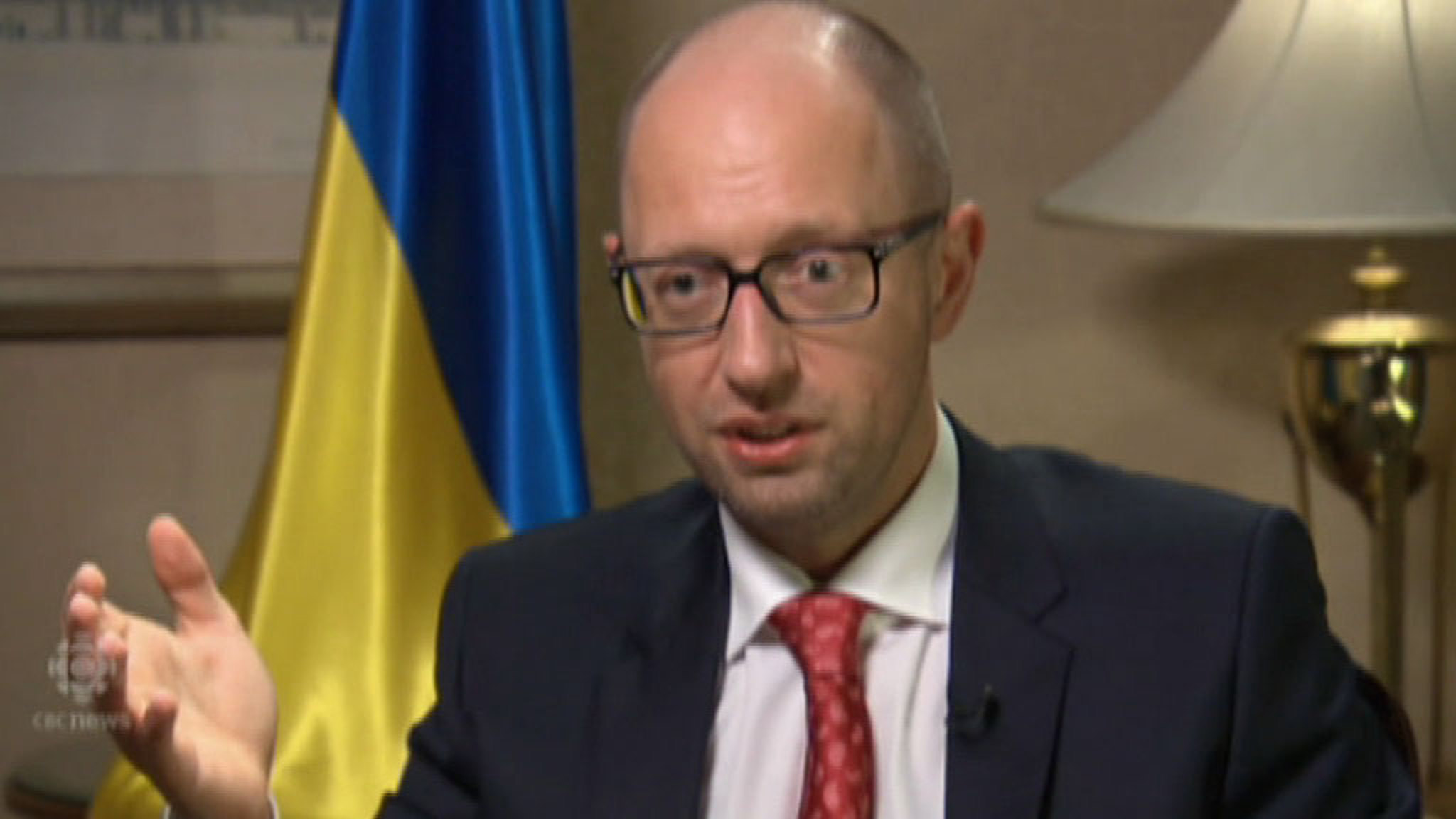 Яценюк считает Украину "полем битвы за светлое будущее"