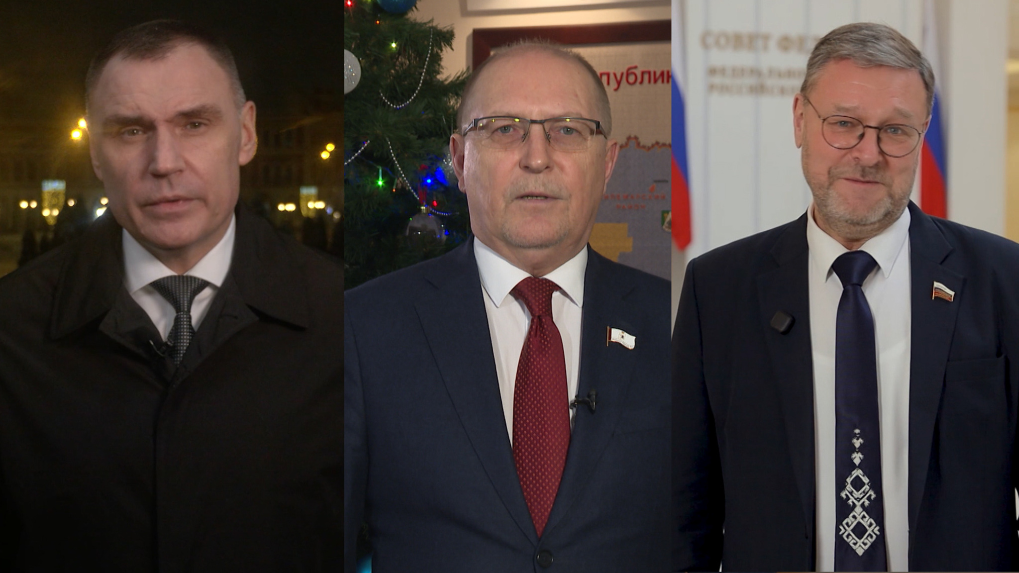 Первые лица региона поздравили жителей Марий Эл с наступающим 2026 годом