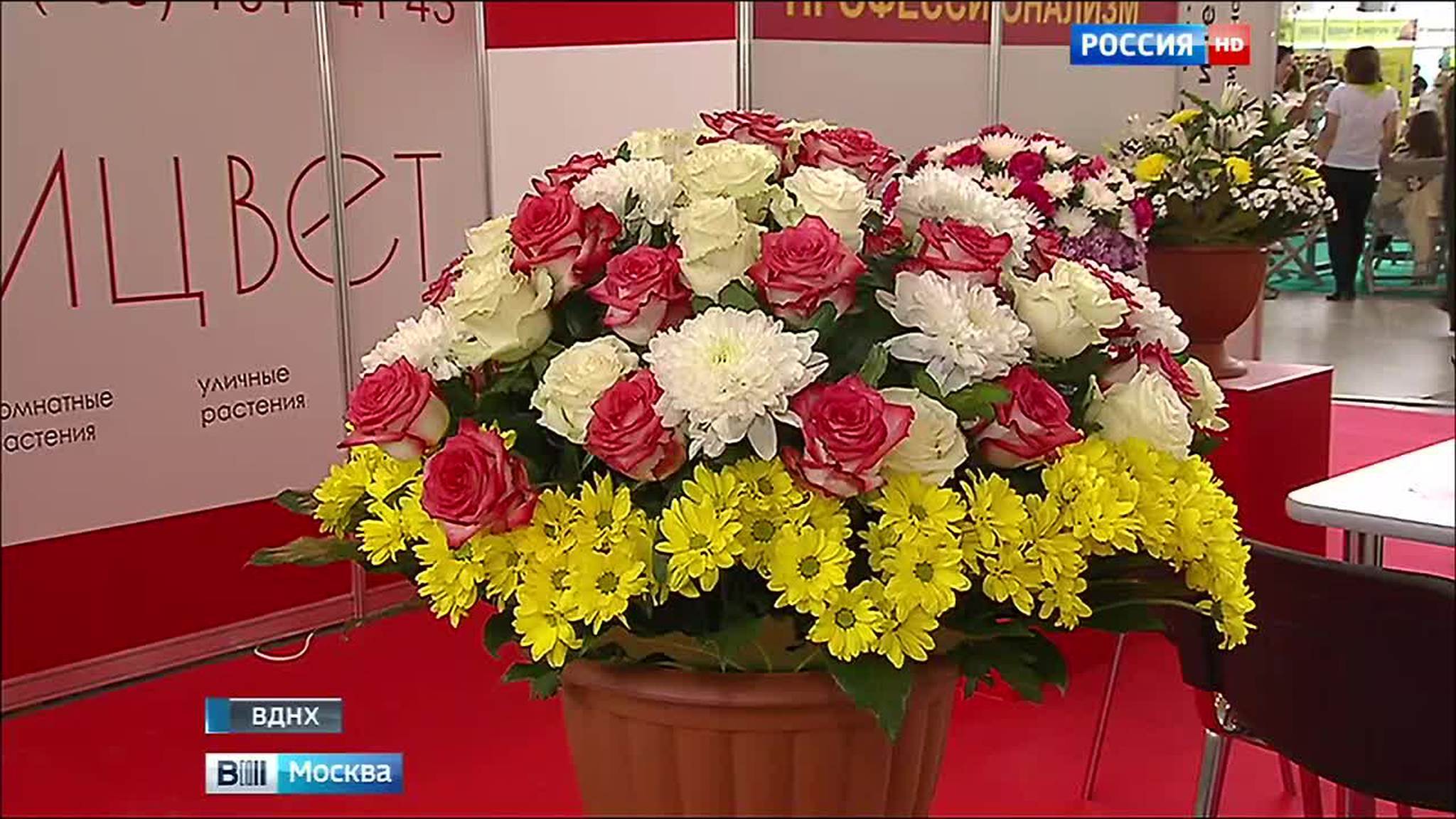 На ВДНХ открылась выставка "Цветы-2015"