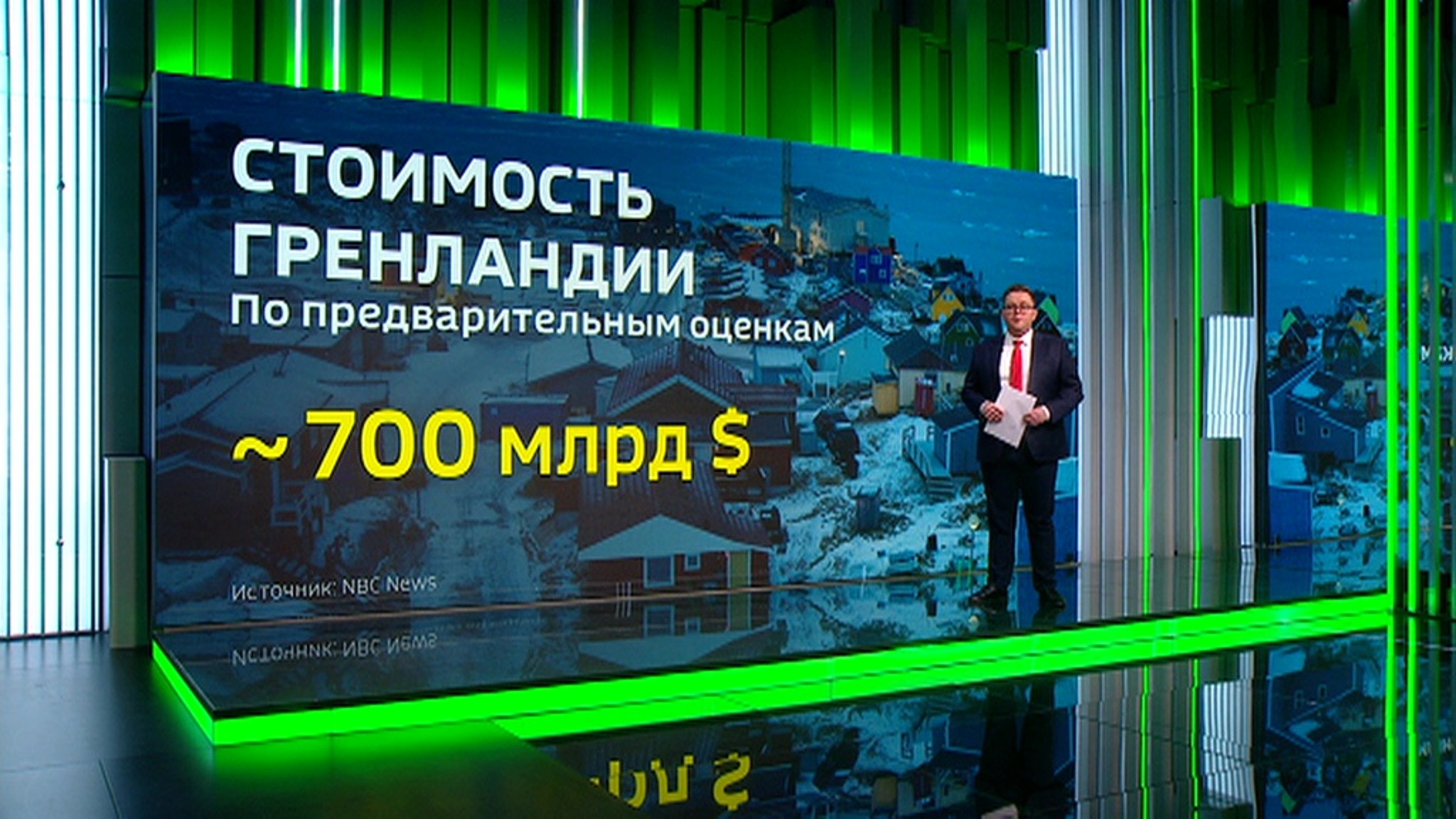 Покупка Гренландии может обойтись США в 700 миллиардов долларов