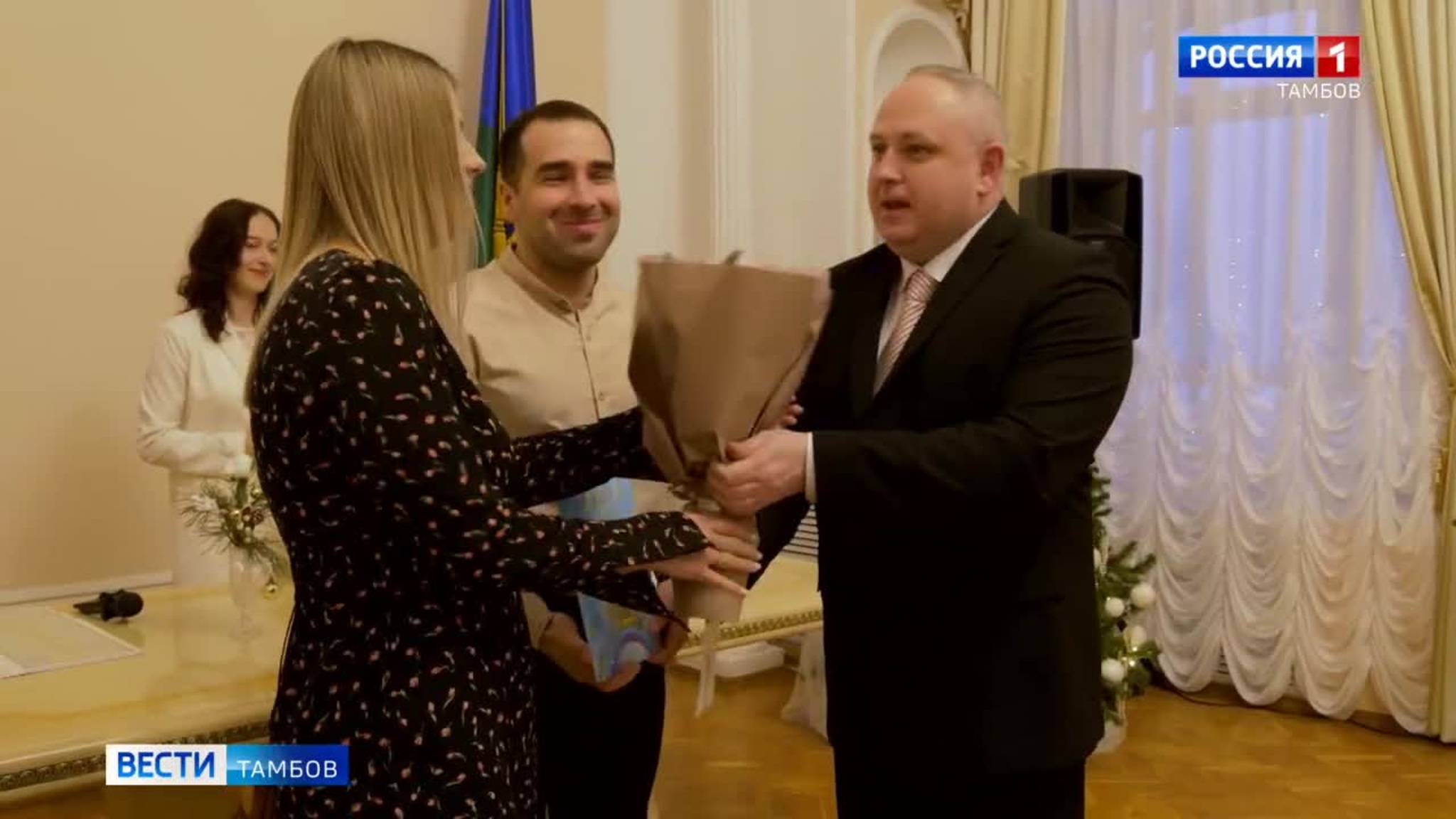 «Радость Рождества» в Тамбове: церемония имянаречения для малышей, родившихся в новогоднюю пору