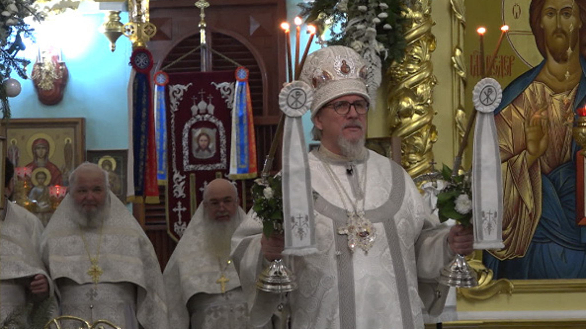 В Соборе Казанской иконы Божией Матери в Чите прошла Божественная литургия