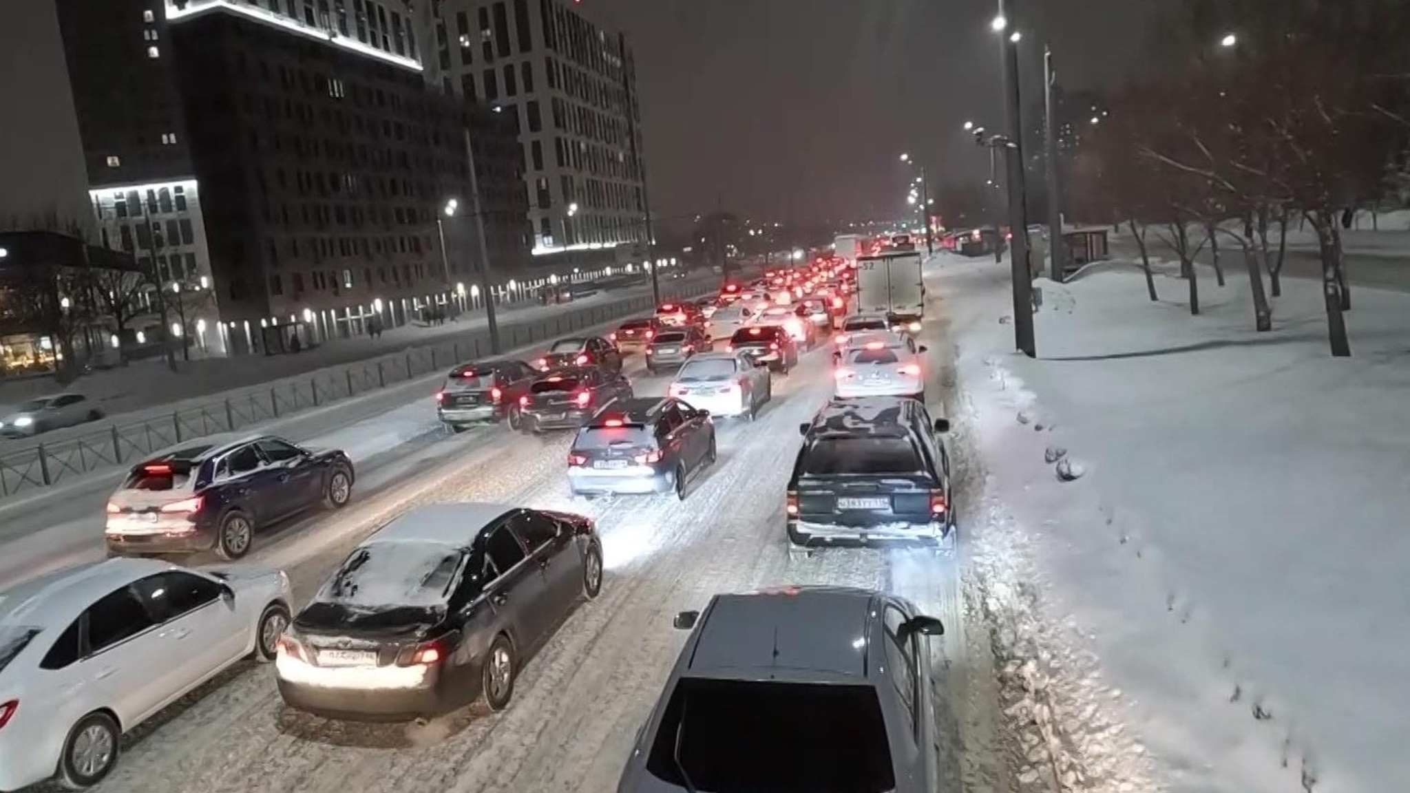 Нижегородская область и Татарстан увязли в снегу