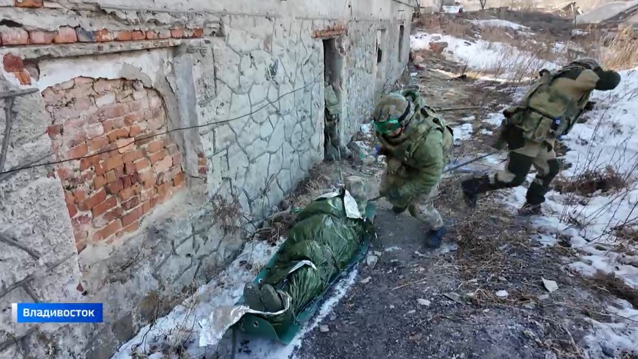 Под взрывы «гранат» сдавали экзамен приморцы перед отправкой в зону СВО