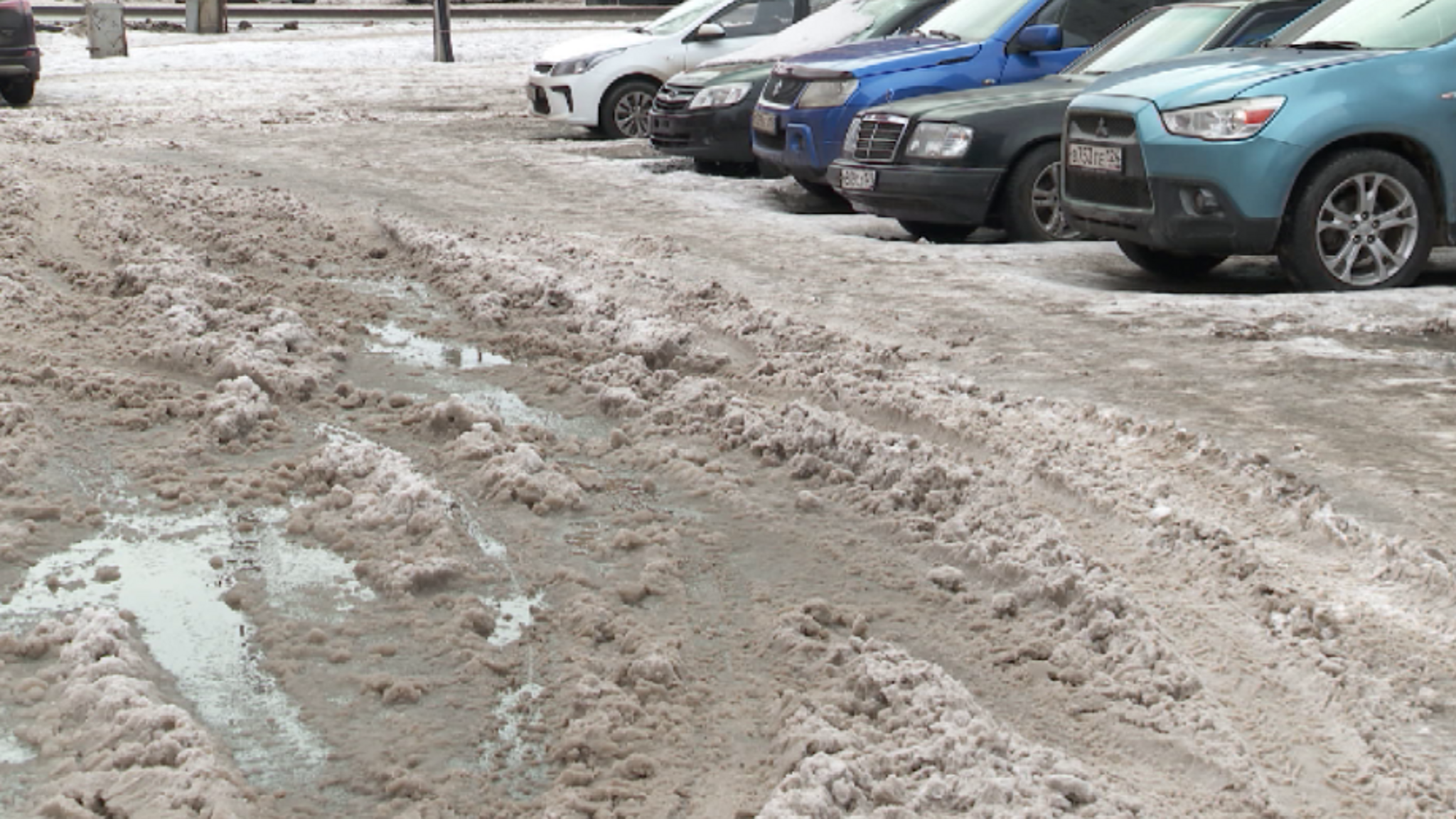 В Красноярске резко потеплело