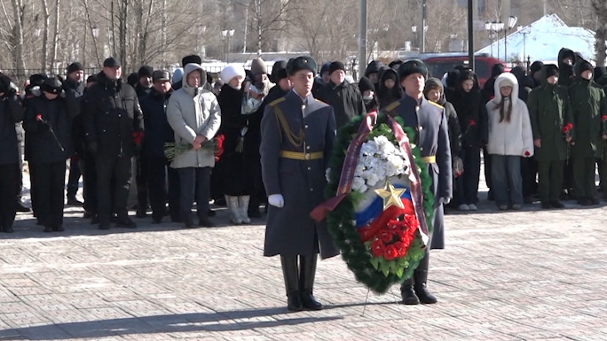 В День памяти воинов-интернационалистов на КСК в Чите прошёл митинг