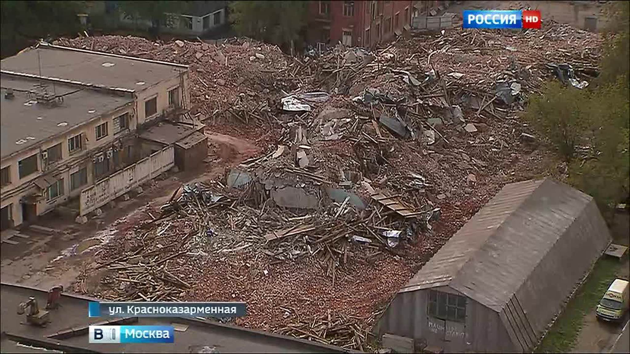 Стройфирма ответит за снос исторического здания в Лефортове
