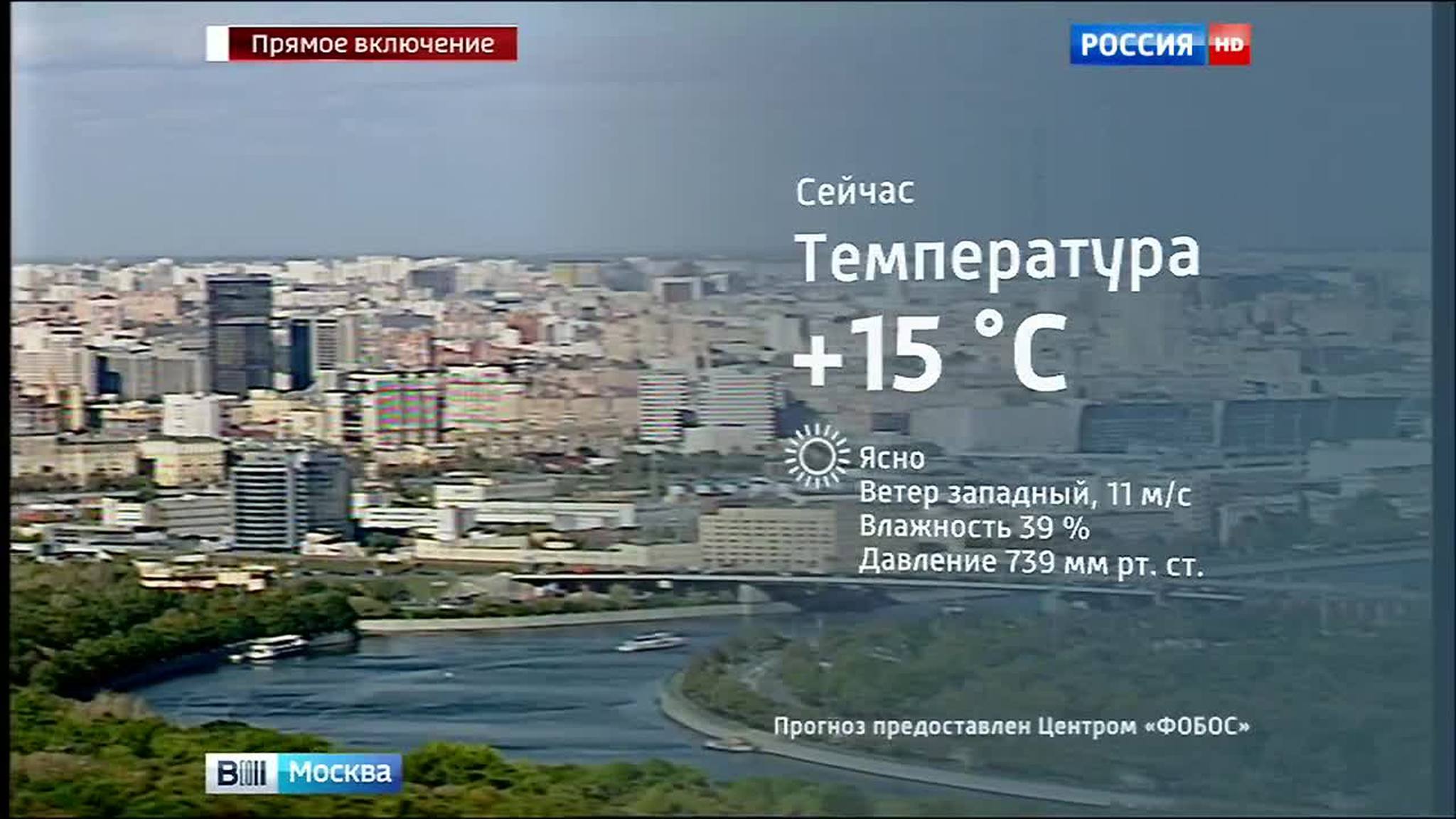 Шестого октября погода в Москве ухудшится