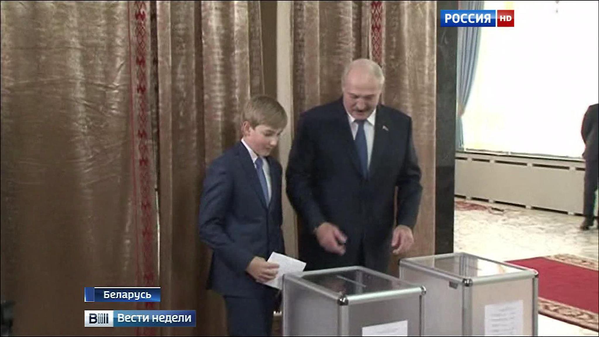 Выборы президента Белоруссии прошли спокойно