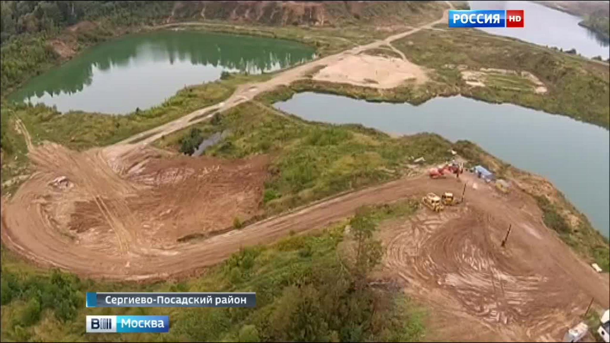 Под Сергиевым Посадом вместо пляжа устроили гигантскую свалку