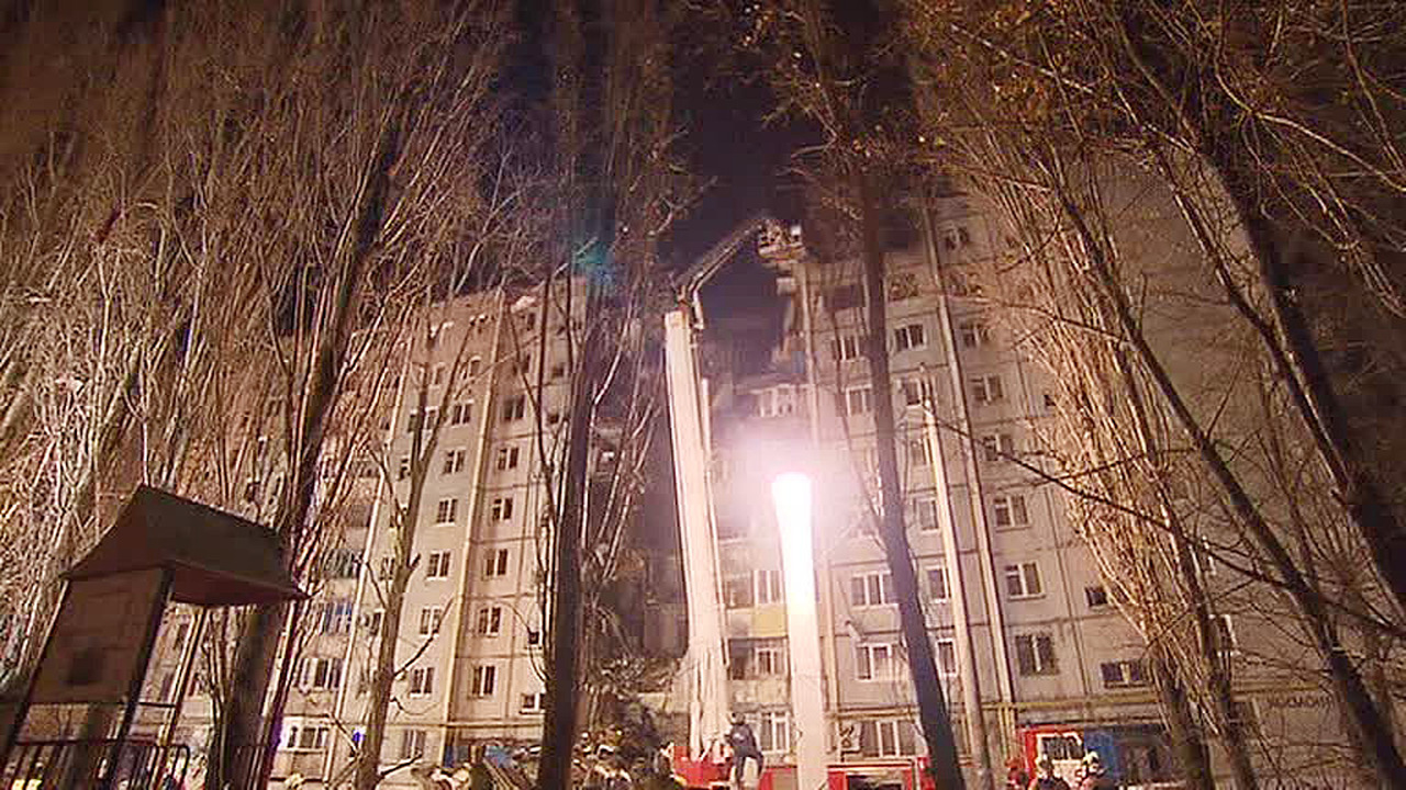Волгоград. Взрыв газа в жилом доме