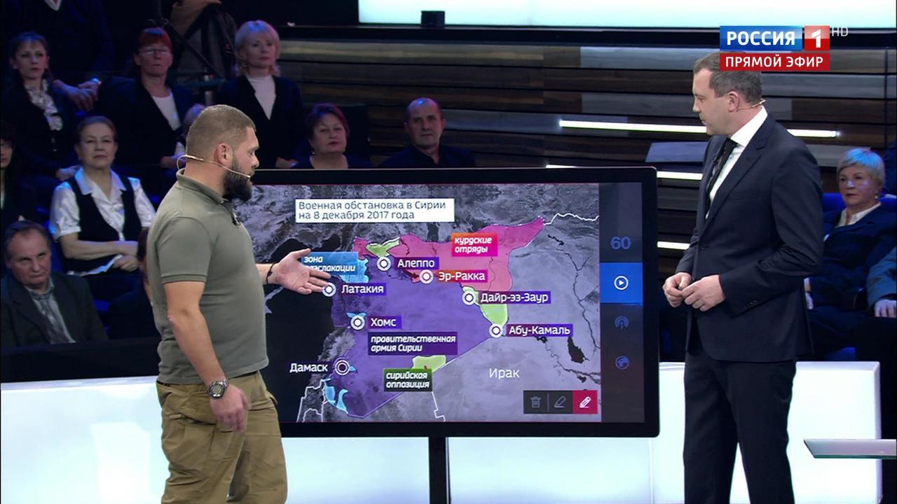 Эфир от 08.12.2017 (19:00). Обстановка в Сирии и новая "гонка вооружений"