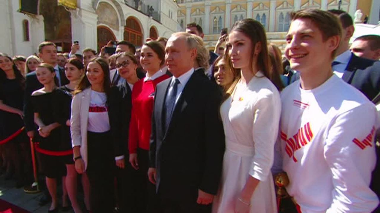 The Inauguration: Vladimir Putin is Sworn in as President of Russia in Kremlin Palace
