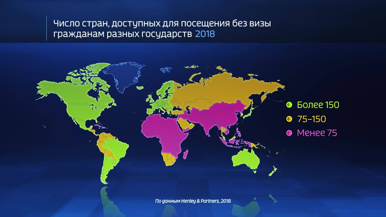 Мир в цифрах. Для кого расширилось безвизовое пространство