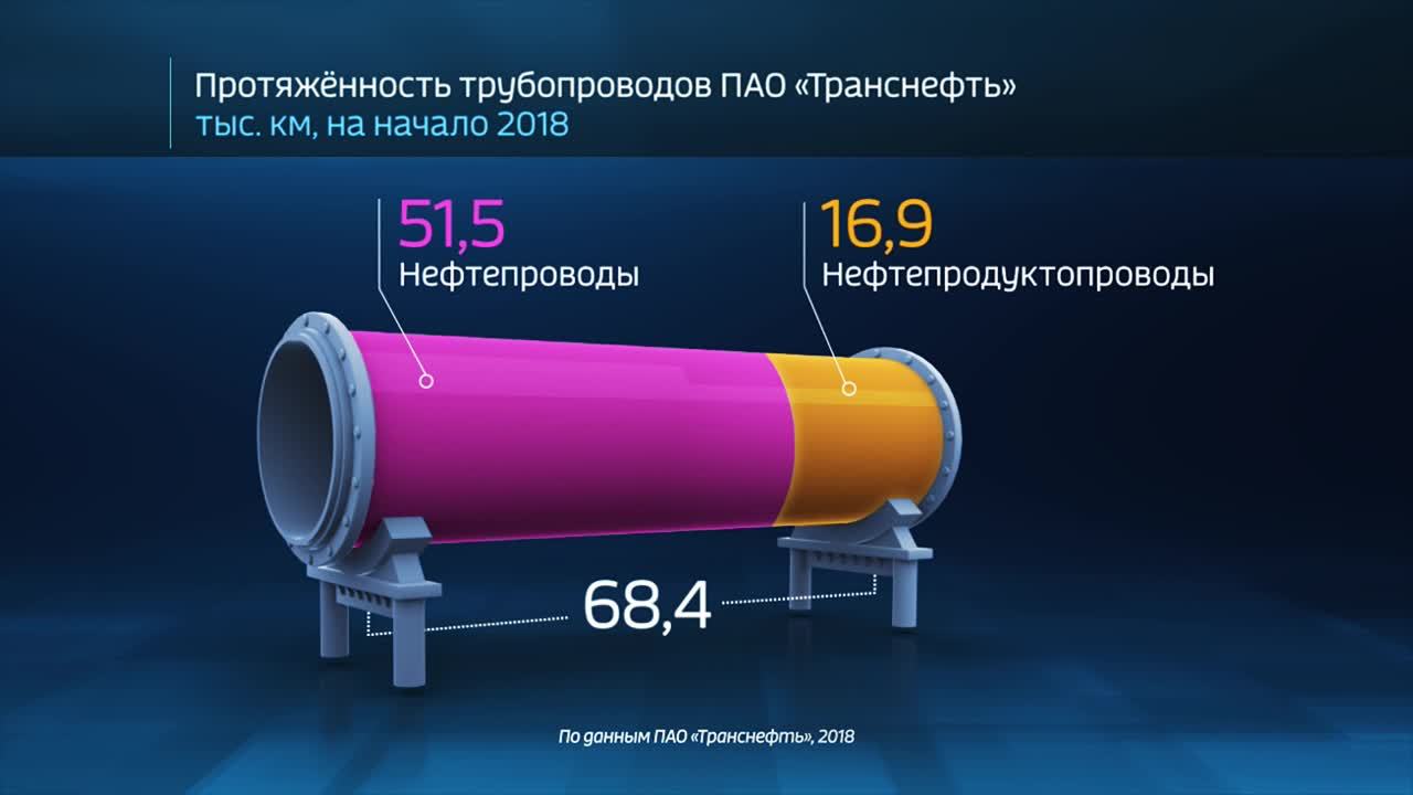 Россия в цифрах. "Транснефть"