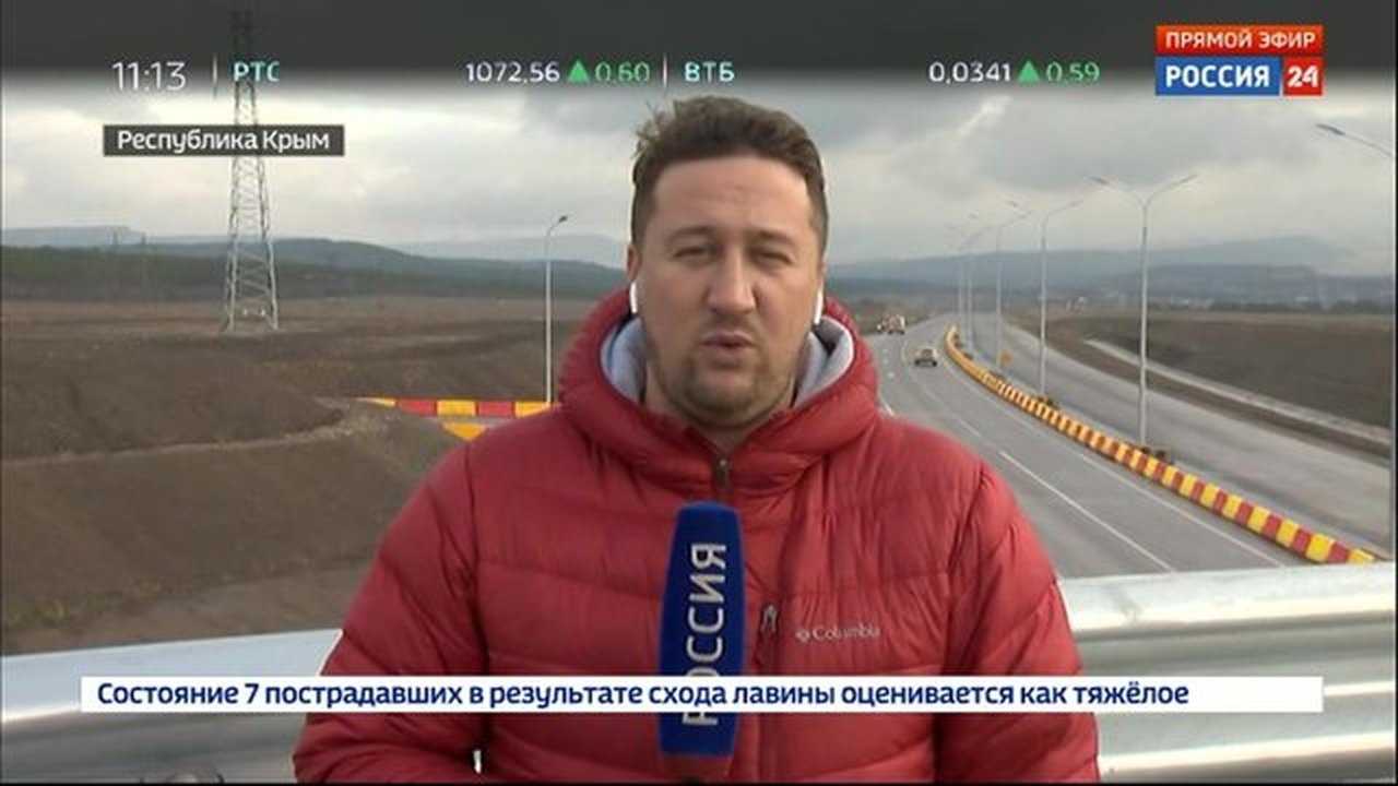 Сергей Аксёнов первым проехал по трассе "Таврида"