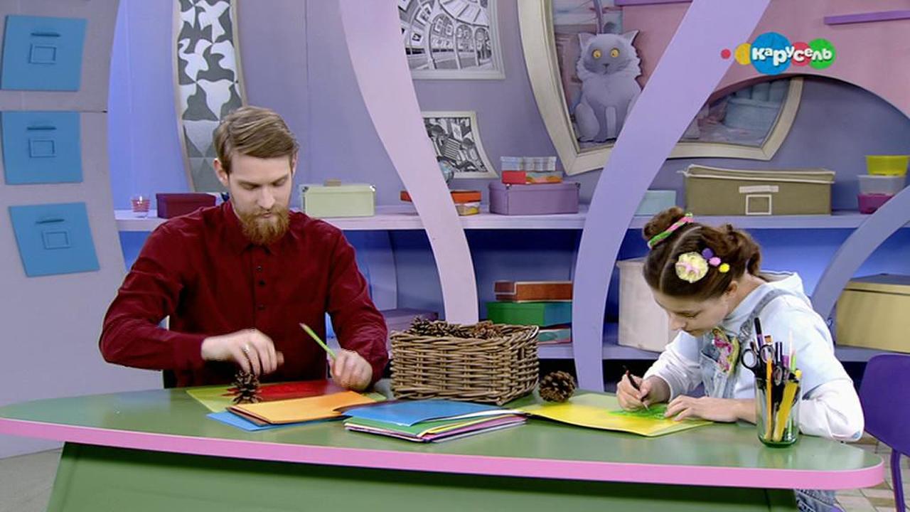 Игрушки из шишек