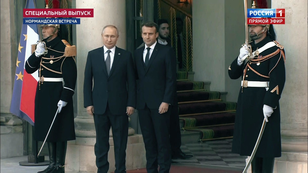 Эфир от 09.12.2019 (18:50). В Париже проходит встреча в "нормандском формате"
