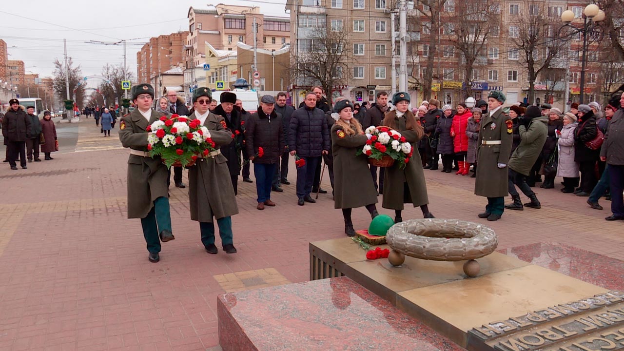 Калуга отмечает 78-ю годовщину освобождения от фашистов