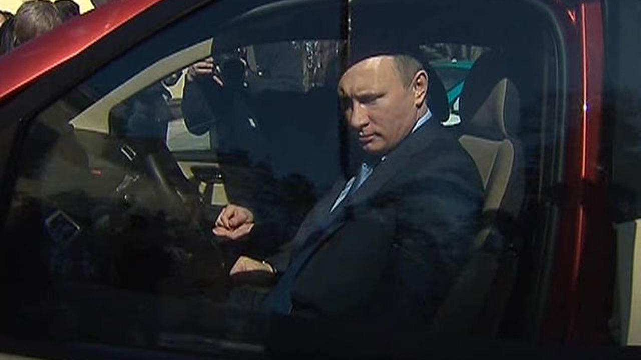 Владимир Путин прокатился на российском ноу-хау