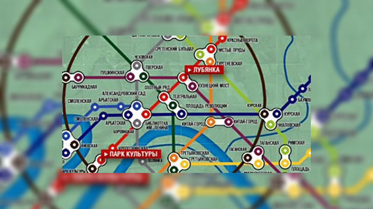 Московское метро опустело
