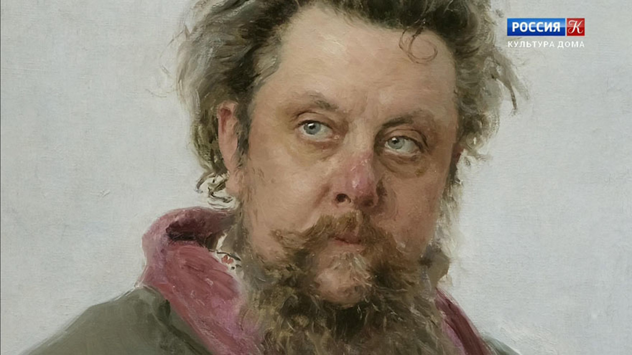 Третьяковская галерея. Главные шедевры. "Просёлок" А. Саврасова, "Христос в пустыне" И. Крамского и «Портрет композитора М.П. Мусоргского» И. Репина