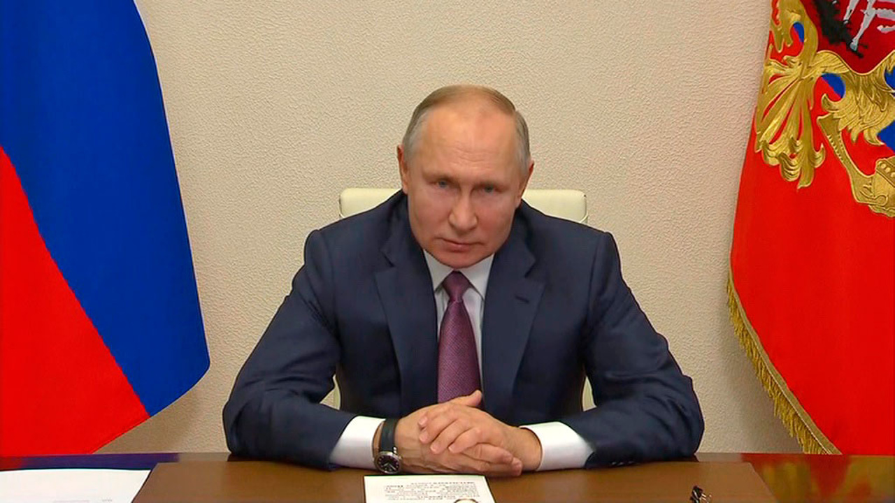 Встреча Владимира Путина с членами правительства