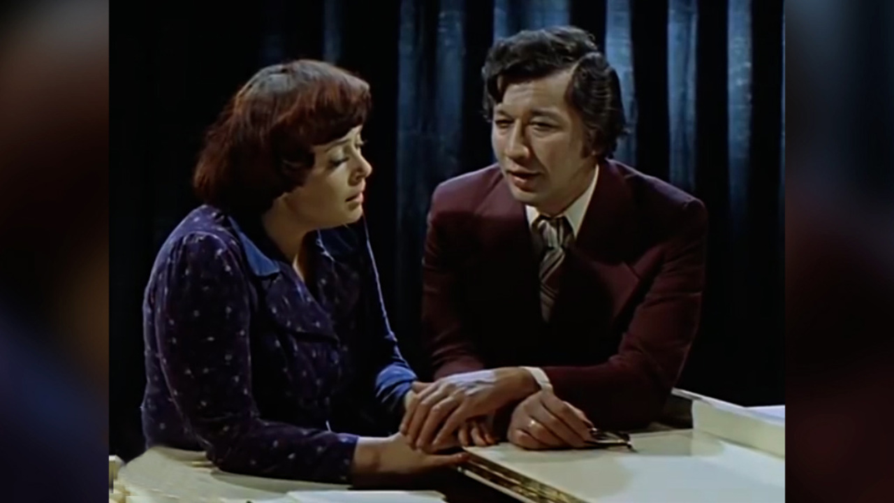 Алла Иошпе и Стахан Рахимов поют песни советских композиторов (1977)