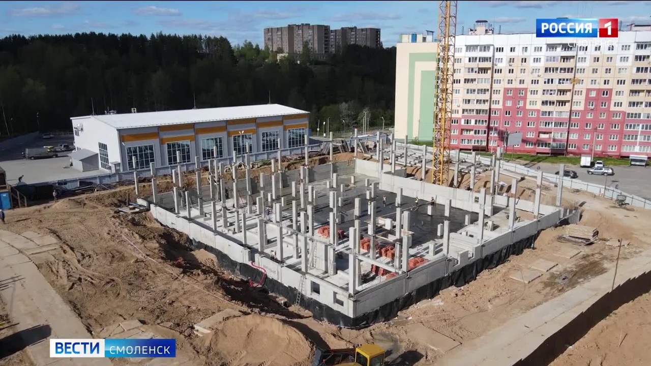 Поликлинику в смоленской Королевке обещают достроить в четвертом квартале 2024 года