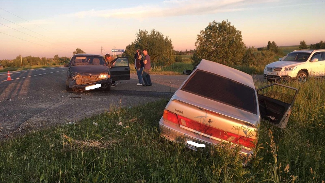 В Марий Эл в аварии пострадал несовершеннолетний