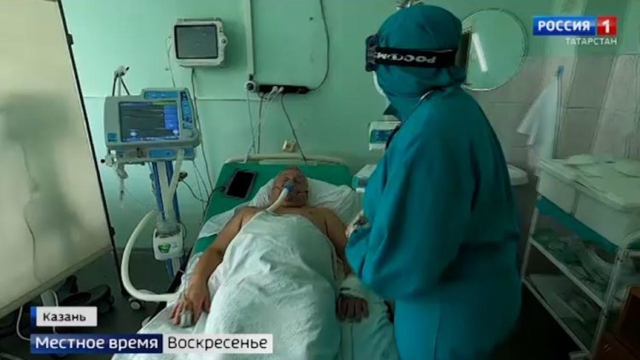 В Татарстане занято более 90% коечного фонда для больных COVID-19