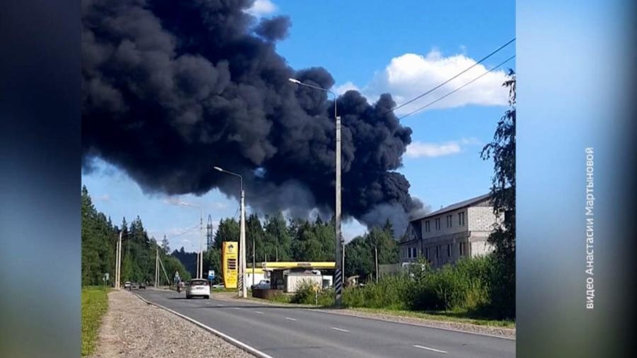 В Вельске сегодня горел цех одного из лесопромышленных предприятий