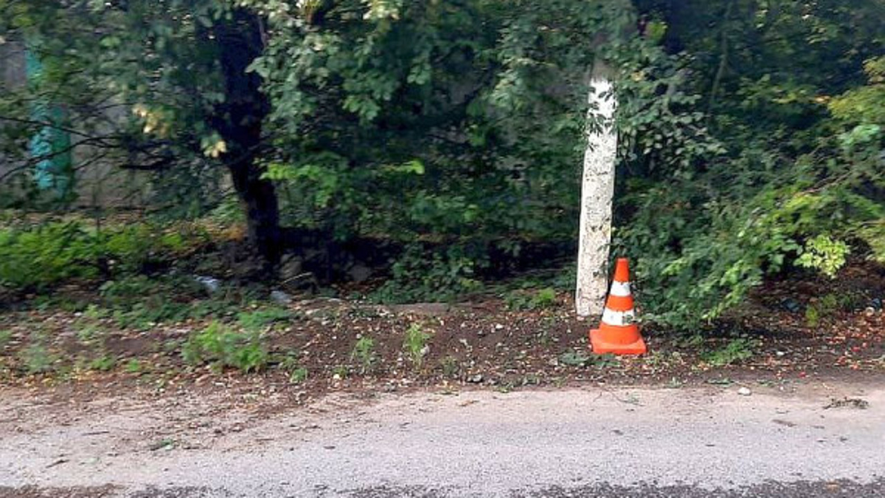 На Ставрополье пьяный байкер не разъехался с деревом