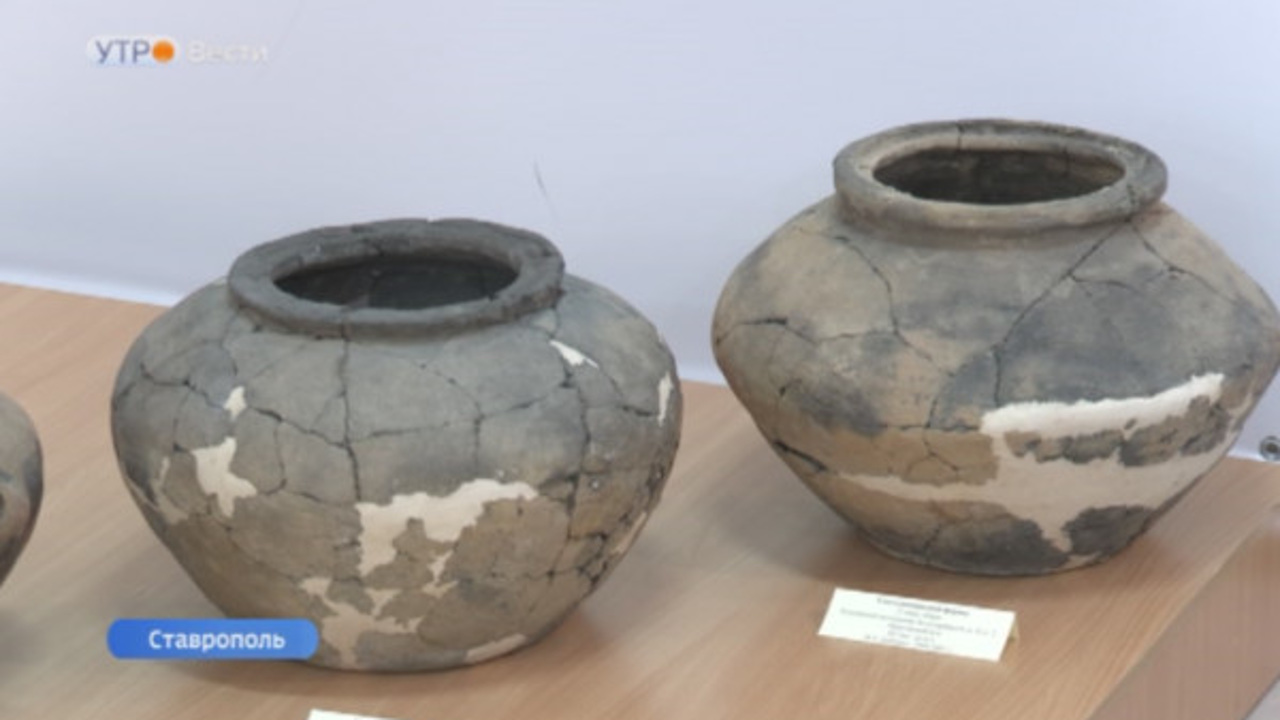 В Ставрополе открылась выставка полевых исследований археолога Виталия Бабенко