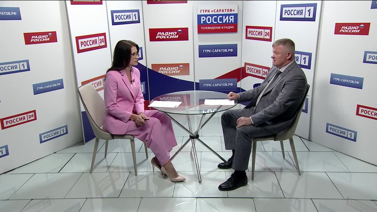 Гость – глава города Саратова Михаил Исаев