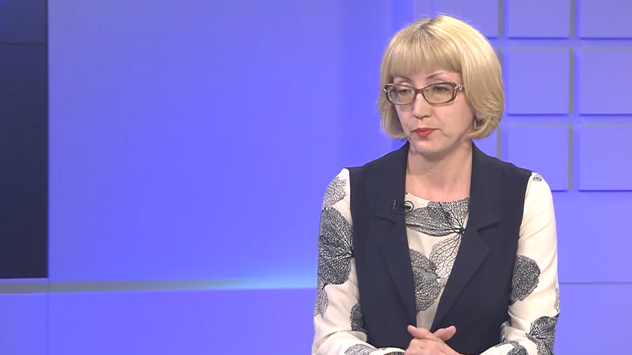 Директор Забайкальской библиотеки им. А.С. Пушкина Елена Сивцова