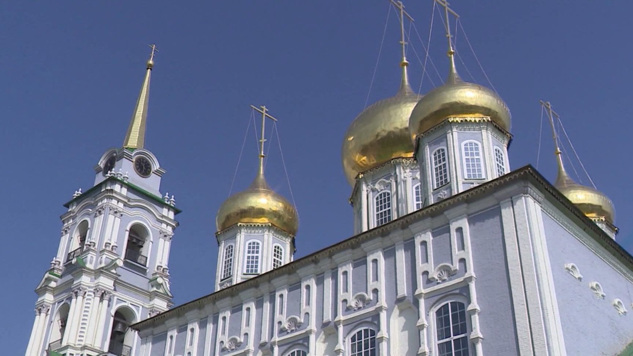 Как проходит реставрация Успенского собора Тульского кремля