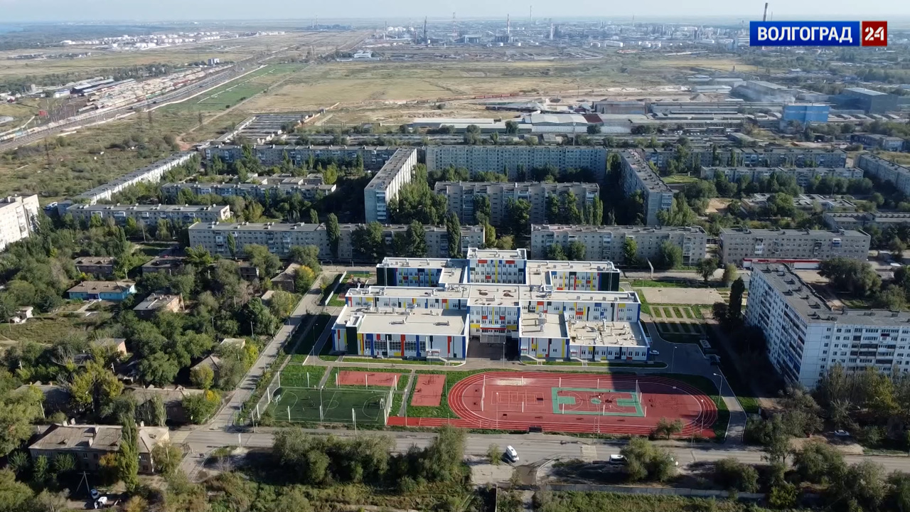 Открытие школы-тысячника № 117 в Волгограде. Выпуск 05.10.2022