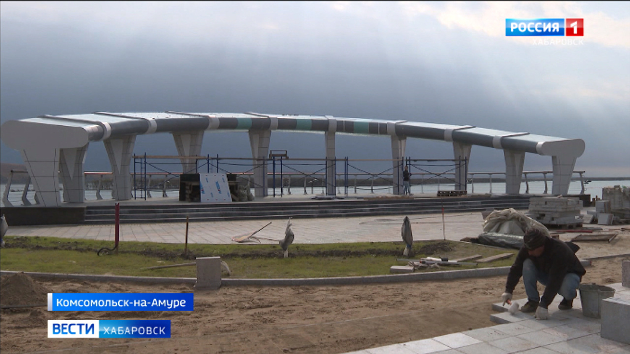 Ремонт под музыку. В Городе юности завершают реконструкцию одного из участков набережной