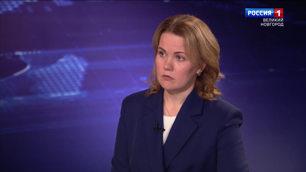 Оксана Белокрылова, заместитель председателя Правительства Новгородской области