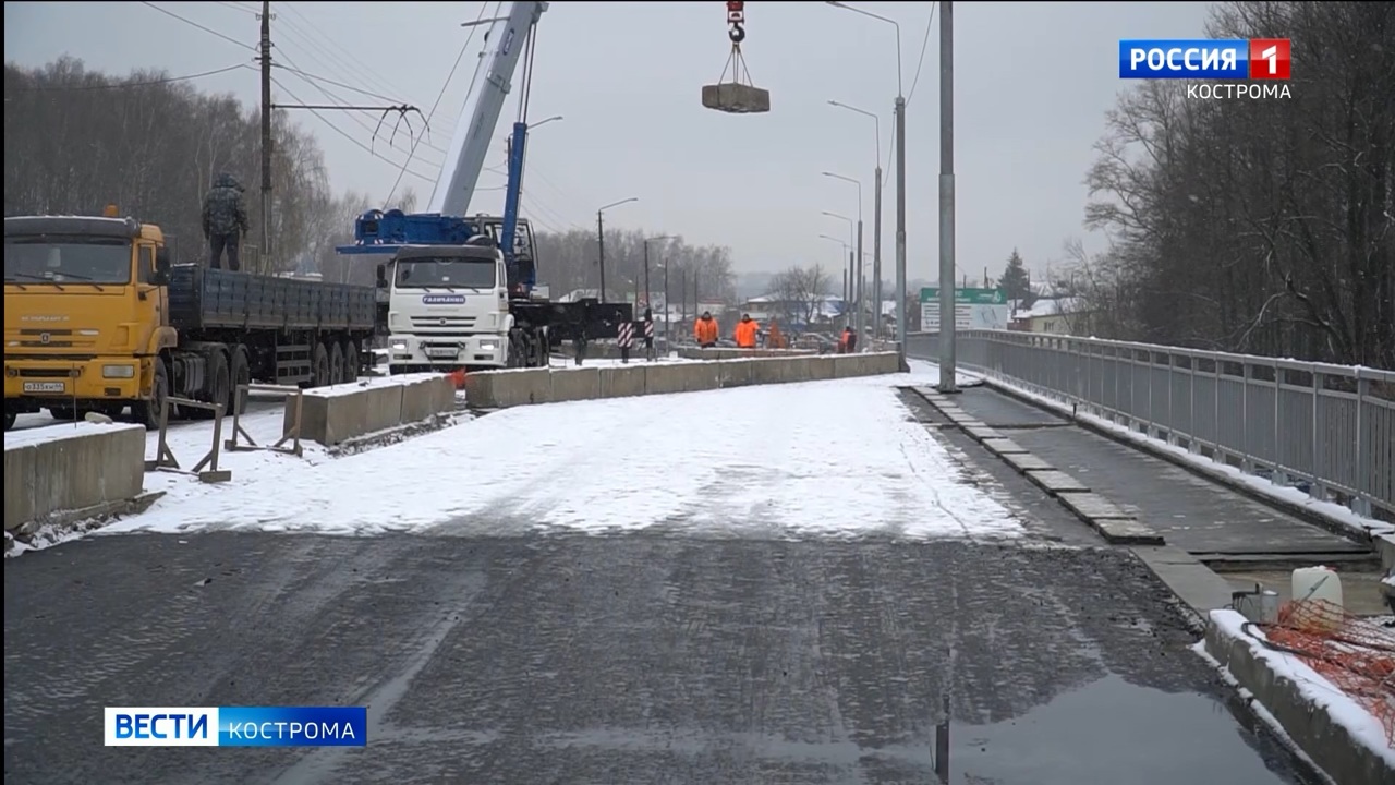 Транспорт по Юбилейному путепроводу в Костроме будет ходить "змейкой"