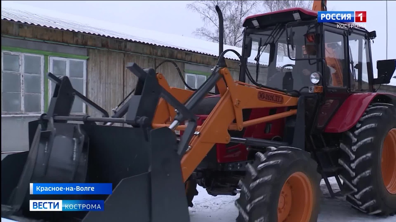 Экскаватор с мощным телескопом позволит костромскому муниципалитету экономить деньги
