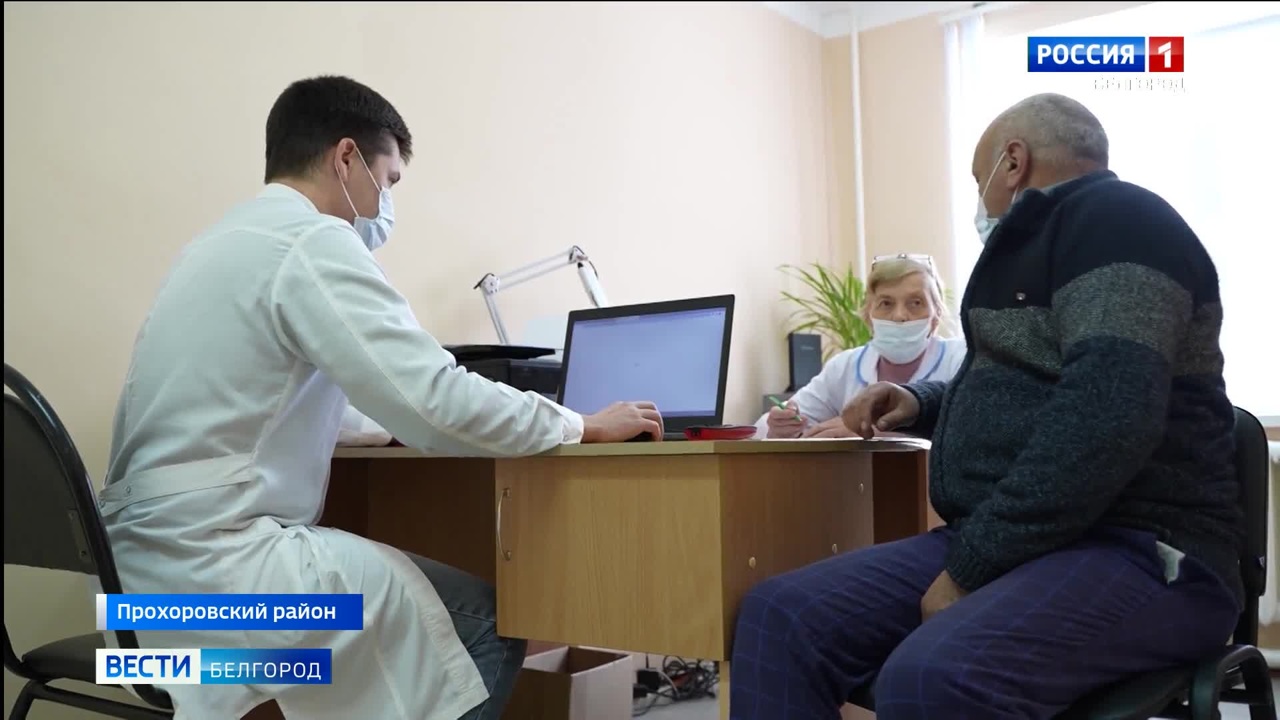 "Поезд здоровья" остановился в прохоровском селе Журавка