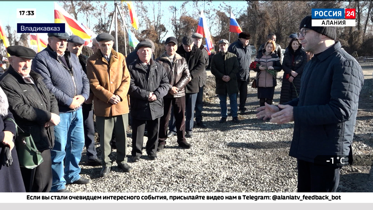 Во Владикавказе состоялось открытие памятника конструктору космических аппаратов, заслуженному машиностроителю России Руслану Комаеву