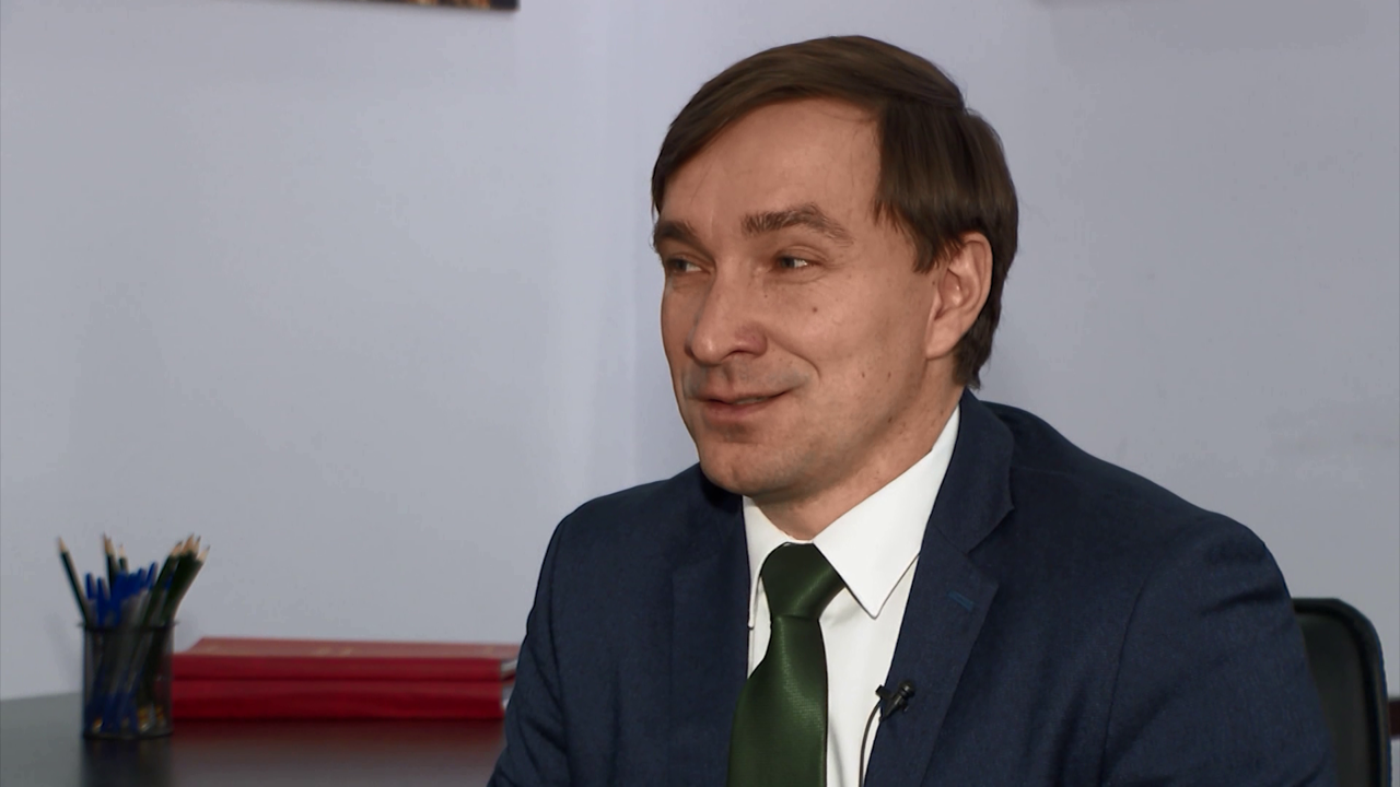 Министр спорта Красноярского края Денис Петровский