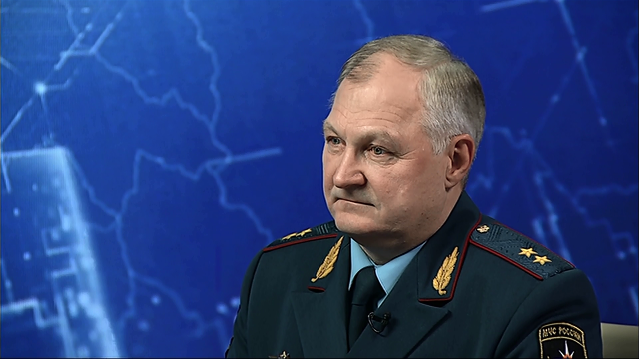 Начальник Главного управления МЧС России по Красноярскому краю Игорь Лисин