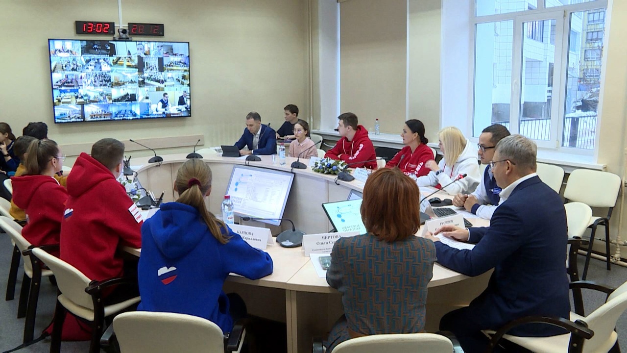 В Архангельске прошла встреча участников первого съезда Российского движения детей и молодежи
